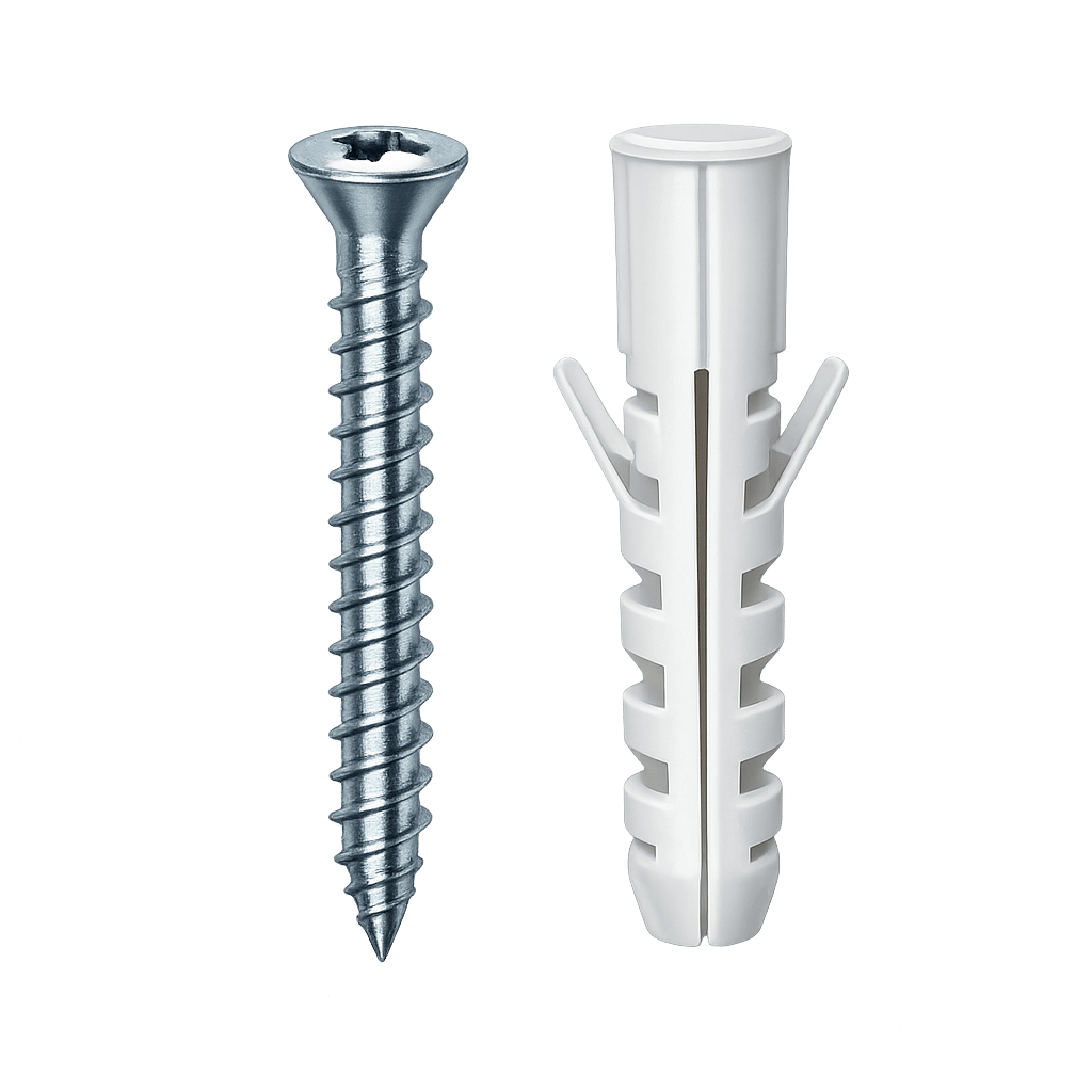 Screws and Anchors